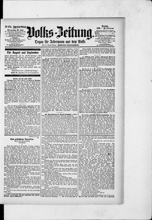 Volks-Zeitung vom 28.07.1892