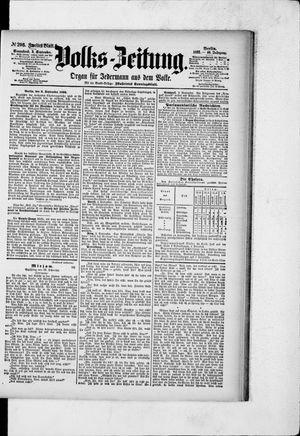 Volks-Zeitung vom 03.09.1892
