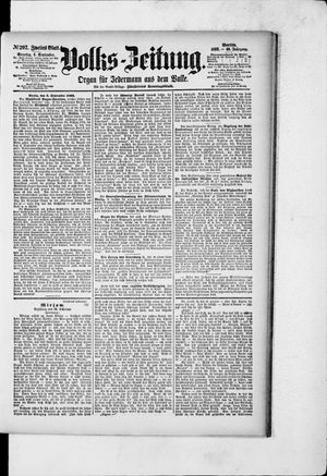 Volks-Zeitung vom 04.09.1892