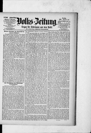 Volks-Zeitung vom 07.09.1892