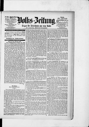 Volks-Zeitung vom 27.09.1892