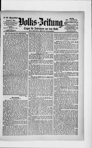 Volks-Zeitung vom 01.05.1894