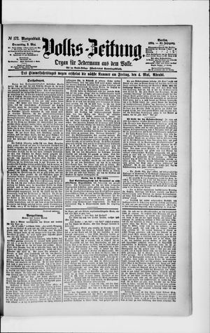 Volks-Zeitung vom 03.05.1894