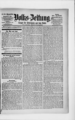 Volks-Zeitung on May 5, 1894