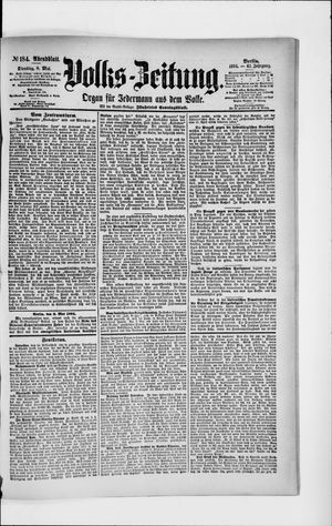 Volks-Zeitung on May 8, 1894