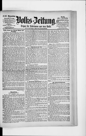 Volks-Zeitung on May 10, 1894