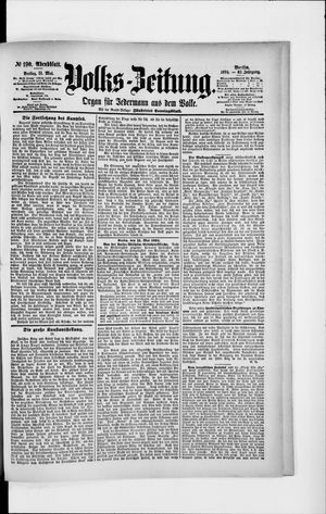 Volks-Zeitung vom 11.05.1894