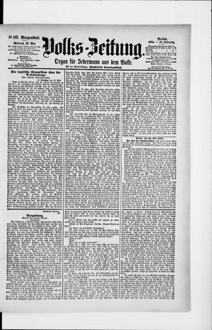 Volks-Zeitung vom 16.05.1894