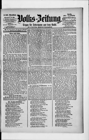 Volks-Zeitung vom 19.05.1894