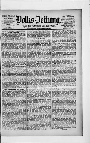Volks-Zeitung vom 25.05.1894