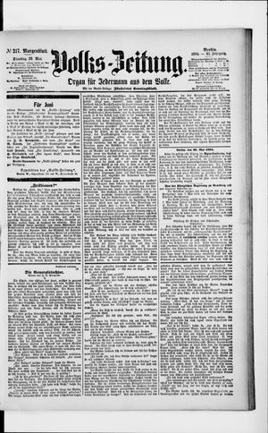 Volks-Zeitung on May 29, 1894