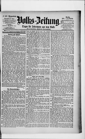 Volks-Zeitung vom 09.06.1894