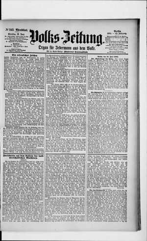 Volks-Zeitung vom 12.06.1894