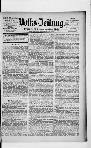 Volks-Zeitung vom 13.06.1894