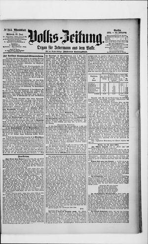 Volks-Zeitung on Jun 13, 1894