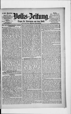 Volks-Zeitung vom 18.06.1894