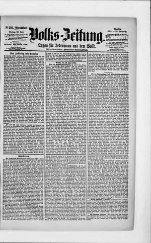 Volks-Zeitung vom 13.07.1894