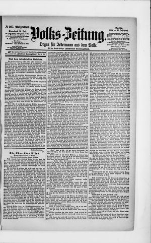 Volks-Zeitung vom 14.07.1894