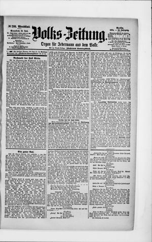 Volks-Zeitung vom 14.07.1894