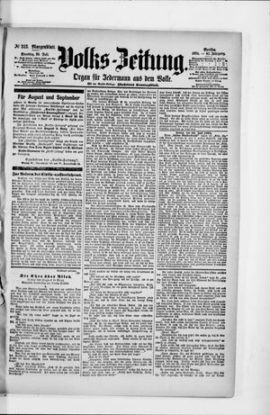 Volks-Zeitung vom 24.07.1894