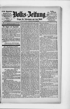 Volks-Zeitung on Jul 28, 1894