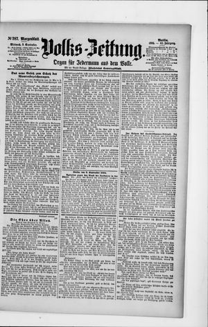 Volks-Zeitung vom 05.09.1894