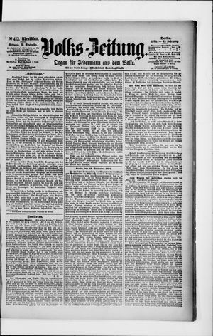 Volks-Zeitung vom 19.09.1894