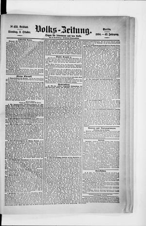 Volks-Zeitung vom 02.10.1894