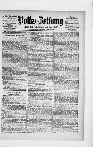 Volks-Zeitung vom 08.12.1894