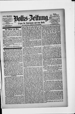 Volks-Zeitung vom 17.01.1895