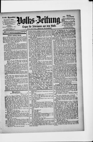 Volks-Zeitung on Mar 2, 1895
