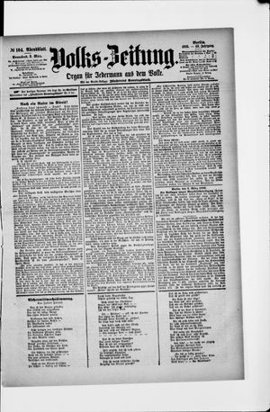 Volks-Zeitung vom 02.03.1895