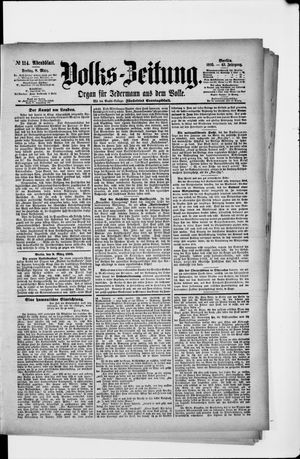 Volks-Zeitung vom 08.03.1895