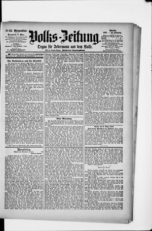 Volks-Zeitung vom 09.03.1895