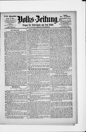 Volks-Zeitung vom 15.03.1895