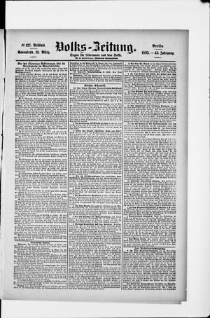 Volks-Zeitung on Mar 16, 1895