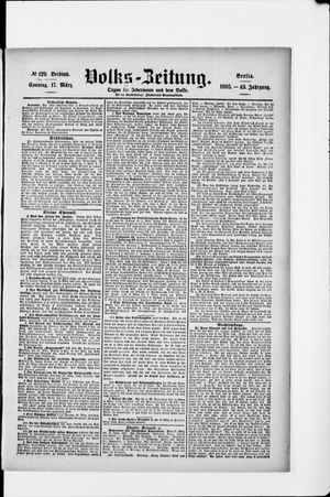 Volks-Zeitung vom 17.03.1895
