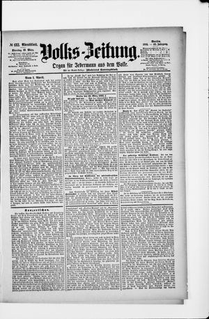Volks-Zeitung on Mar 19, 1895