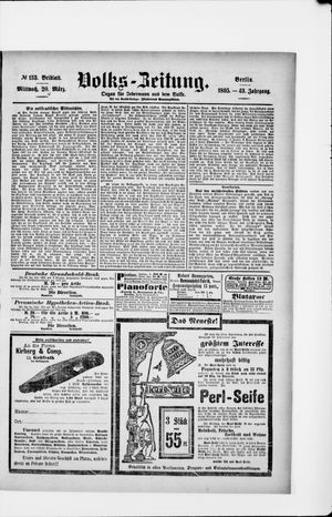 Volks-Zeitung on Mar 20, 1895