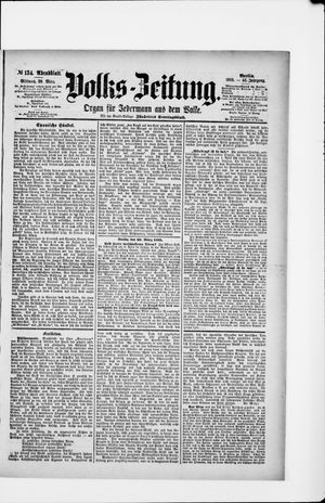 Volks-Zeitung vom 20.03.1895