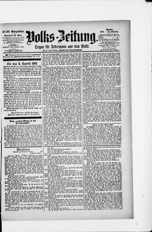 Volks-Zeitung on Mar 23, 1895
