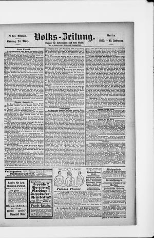 Volks-Zeitung vom 24.03.1895