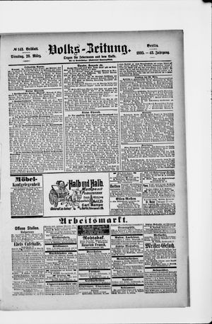 Volks-Zeitung vom 26.03.1895