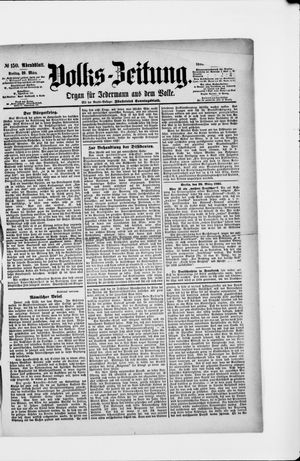 Volks-Zeitung vom 29.03.1895