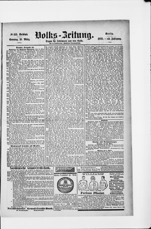 Volks-Zeitung vom 31.03.1895