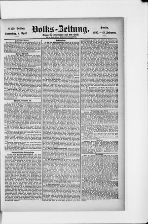Volks-Zeitung on Apr 4, 1895