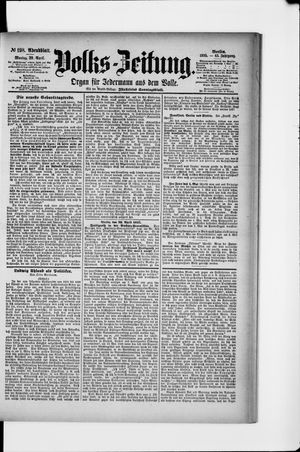 Volks-Zeitung on Apr 29, 1895