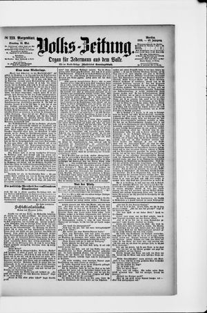 Volks-Zeitung vom 14.05.1895