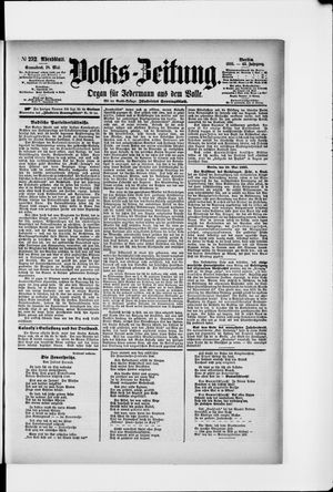 Volks-Zeitung vom 18.05.1895
