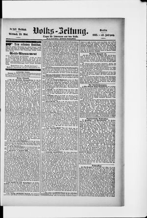 Volks-Zeitung vom 29.05.1895